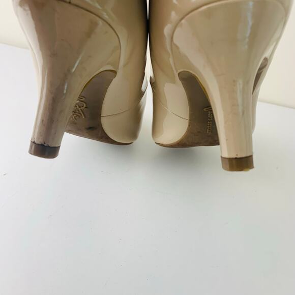 Life Stride Sz 9 Soft System Parigi Kitten Heel Pumps Beige Nude Slip On Comfort - Picture 6 of 13